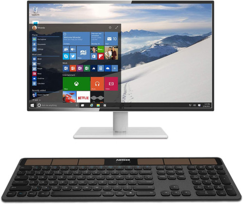 Solar wireless keyboard - solar, full