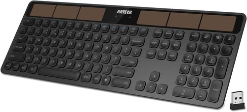 Arteck solar wireless keyboard - arteck,