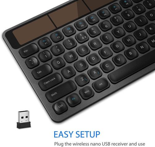 Arteck solar wireless - arteck,